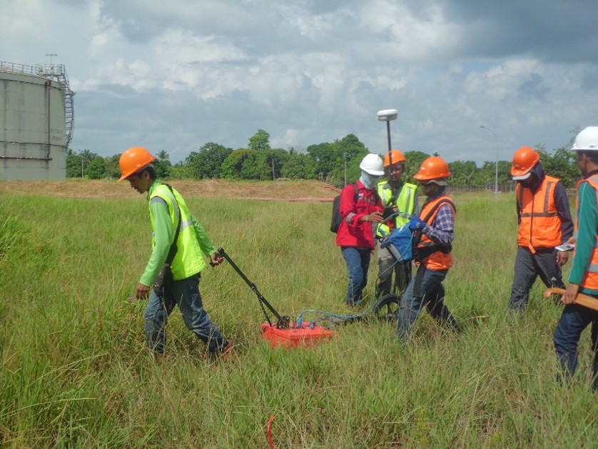 PT. Prihaditama Konsultan Geoscience hub: 0852-9414-9948 penyedia jasa survey GPR, Geolistrik, Geomagnet, Gravitasi, Survey Hidrography, & marine geophysics.